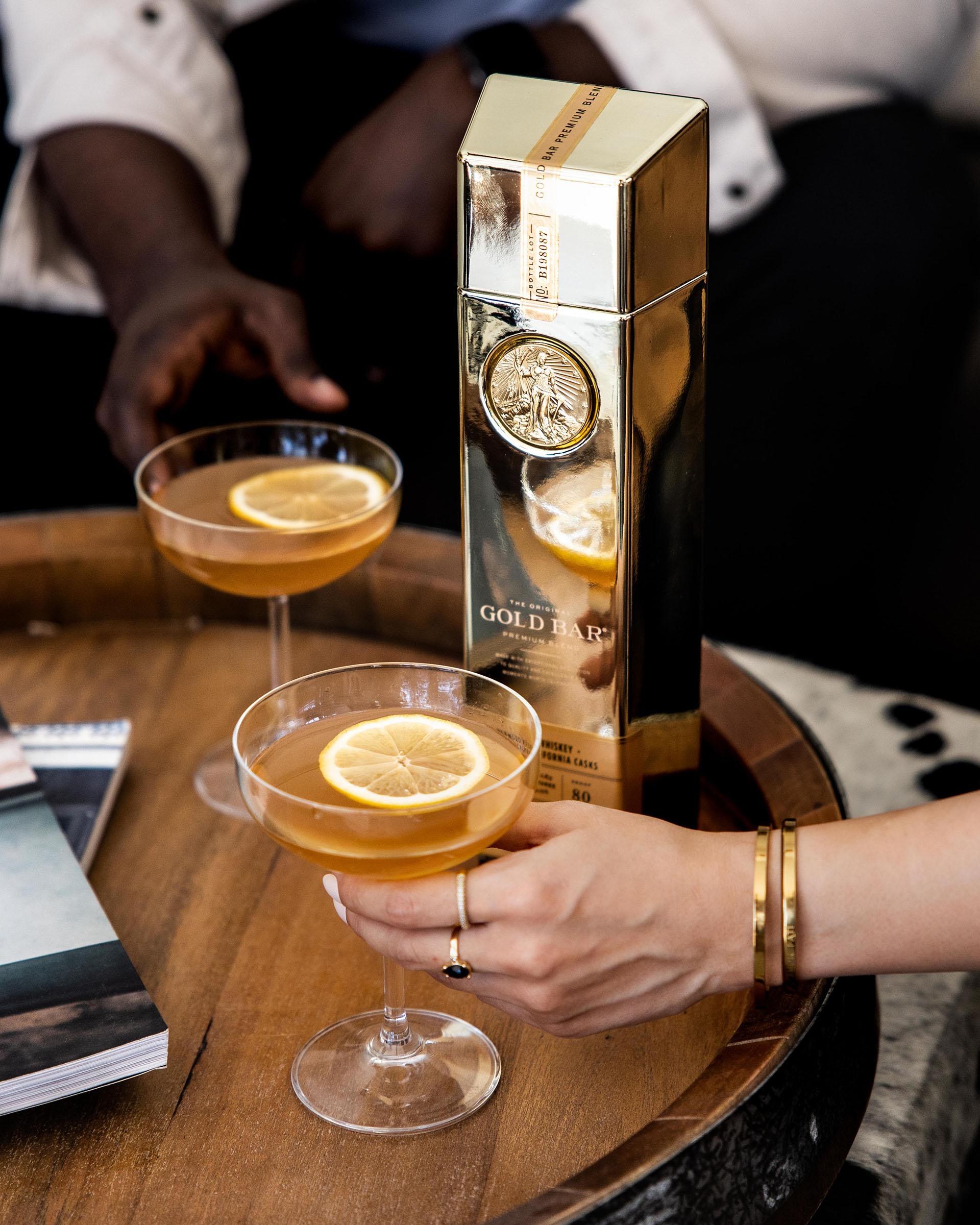 Golden Hour Getaway with Gold Bar Whiskey