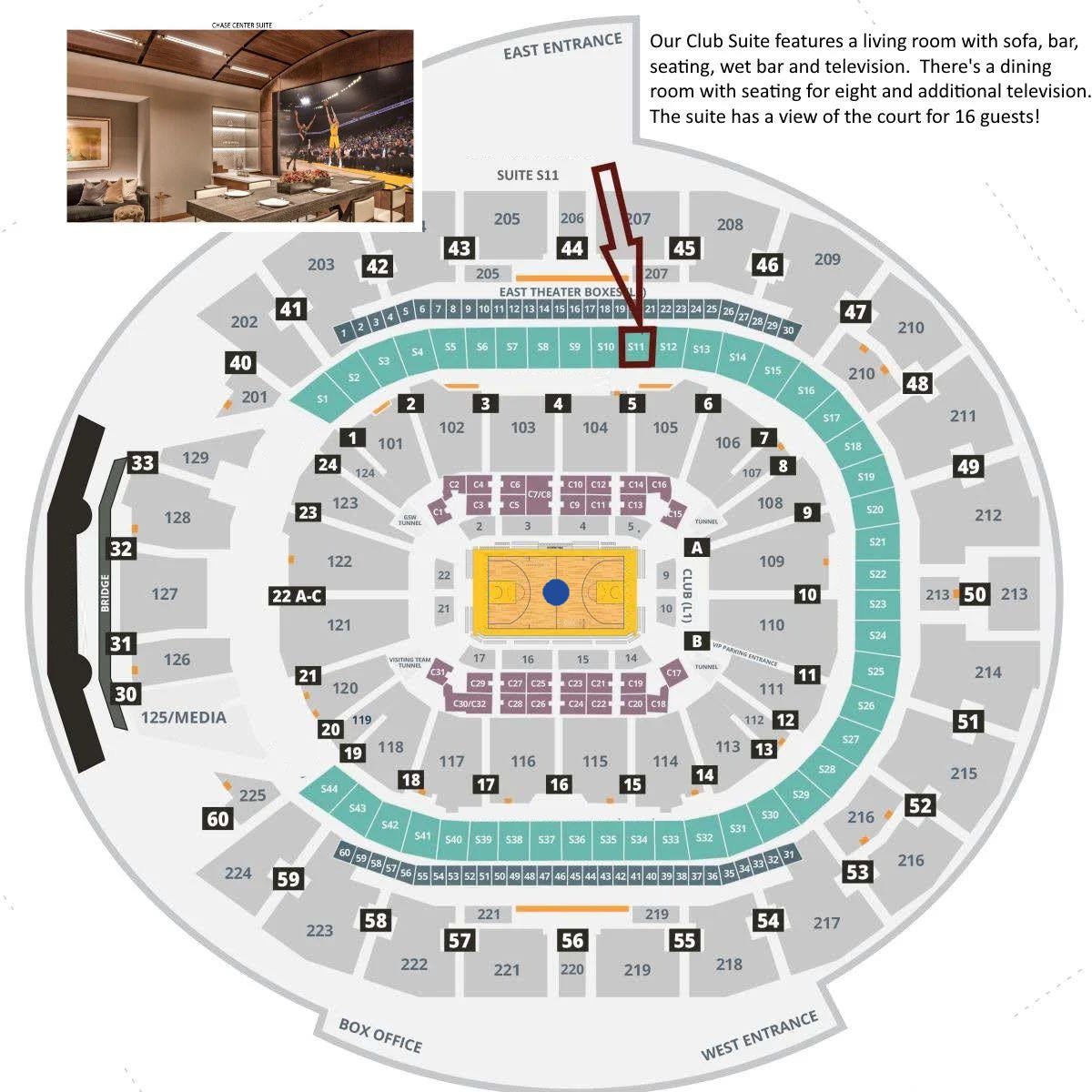 Seating Diagram.