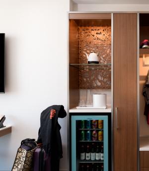 premier or deluxe room closet