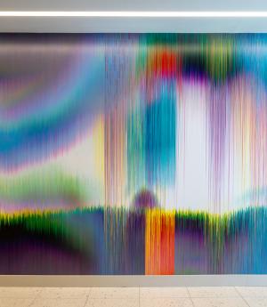 Skywiper art installation at LUMA Hotel San Francisco