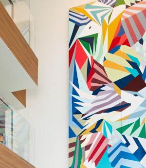 Refuge artwork at LUMA hotel San Francisco