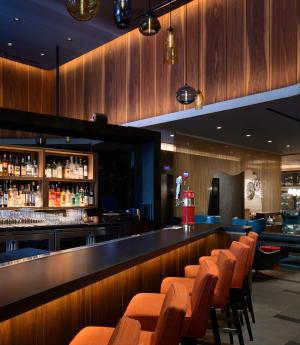 AperiBar photo of bar into dining room