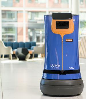 Lumie Robot in TWYNE at LUMA Hotel San Francisco