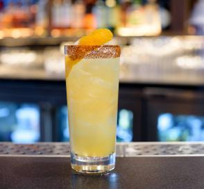 cocktail on a bar
