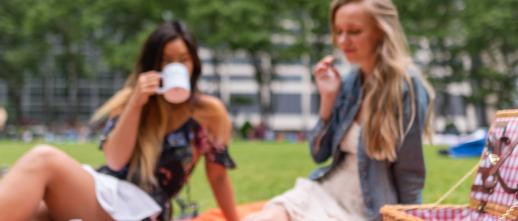 girls in park