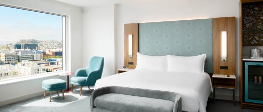 Premier Corner King Room at LUMA Hotel San Francisco